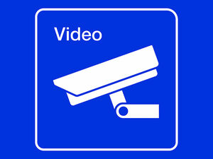 Icon Videokamera für Überwachung